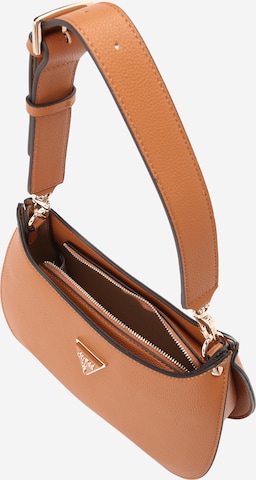 GUESS Shoulder Bag 'Meridian' in Brown