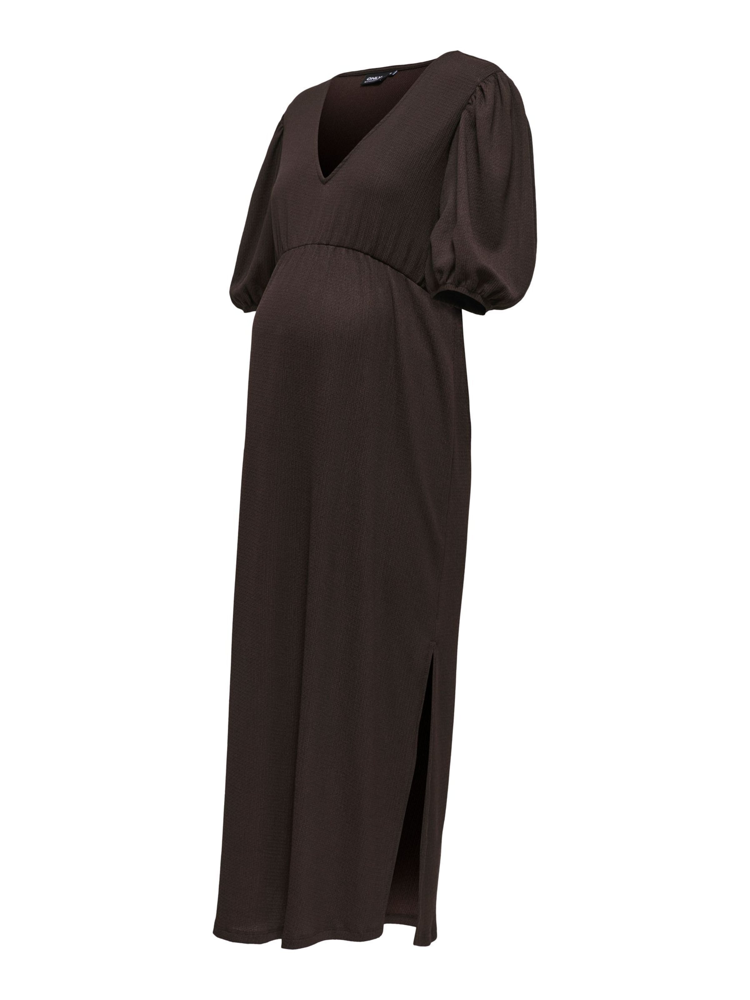 Only Maternity - Vestido 'OLMPetris' en marrón: frente