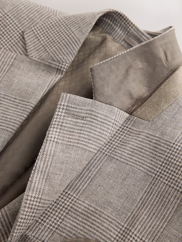 Coupe regular Veste de costume Next en marron