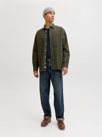 Regular fit Camicia di R.D.D. ROYAL DENIM DIVISION in verde