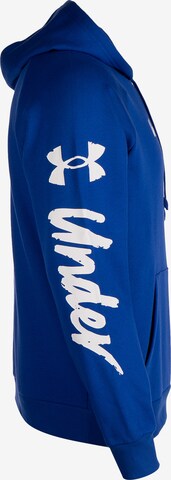 UNDER ARMOUR Athletic Sweatshirt 'Rival' in Blue