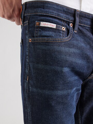 Calvin Klein Jeans Слим Джинсы в Синий