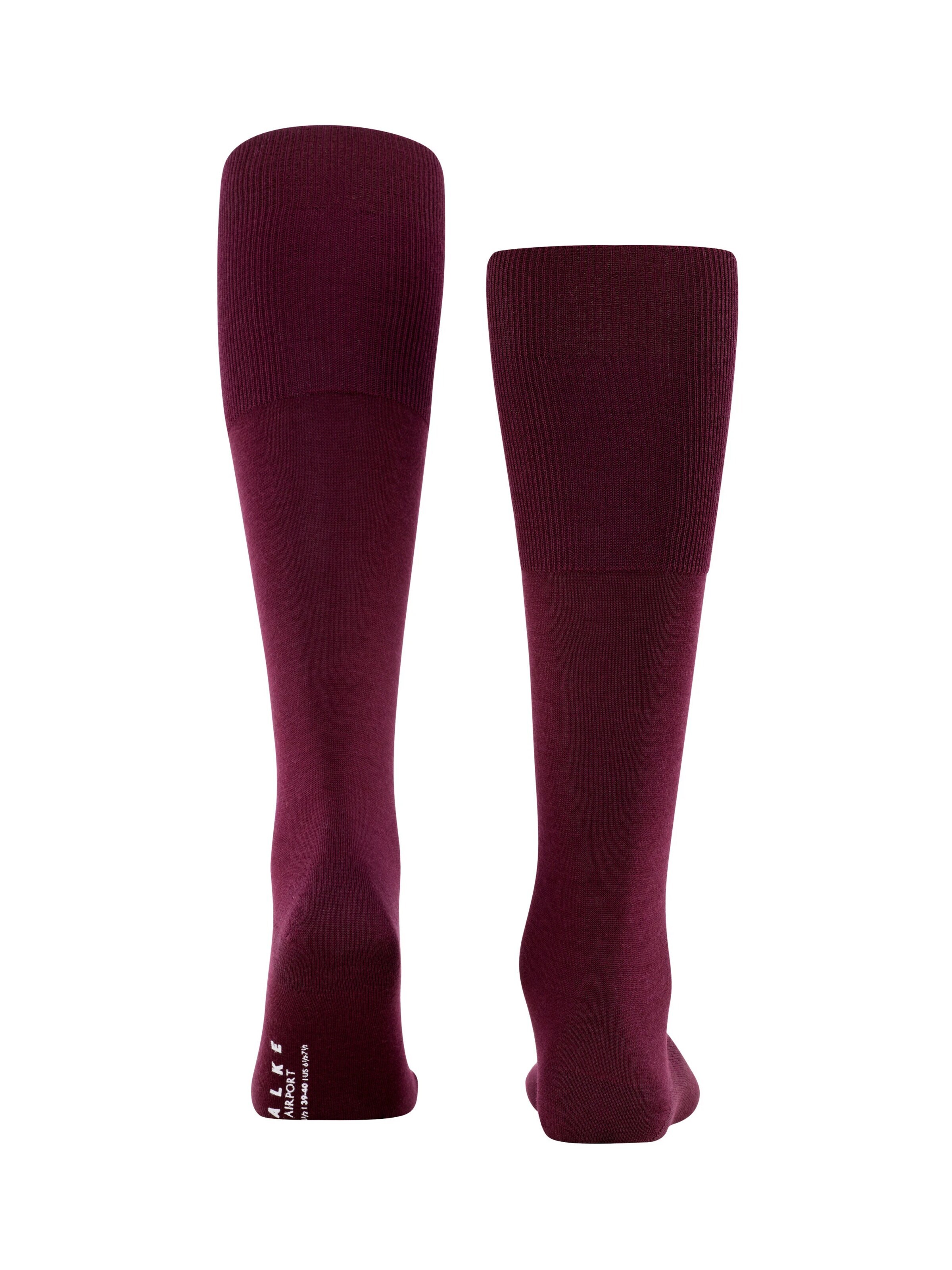 FALKE Knee High Socks 'Airport' in Red