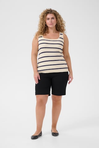KAFFE CURVE Pullover 'KCMorina' in Beige