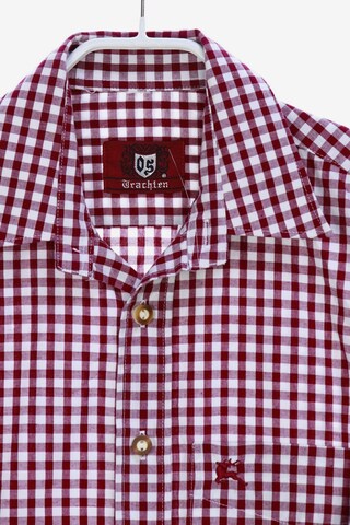 OS-TRACHTEN Button Up Shirt in M in Red
