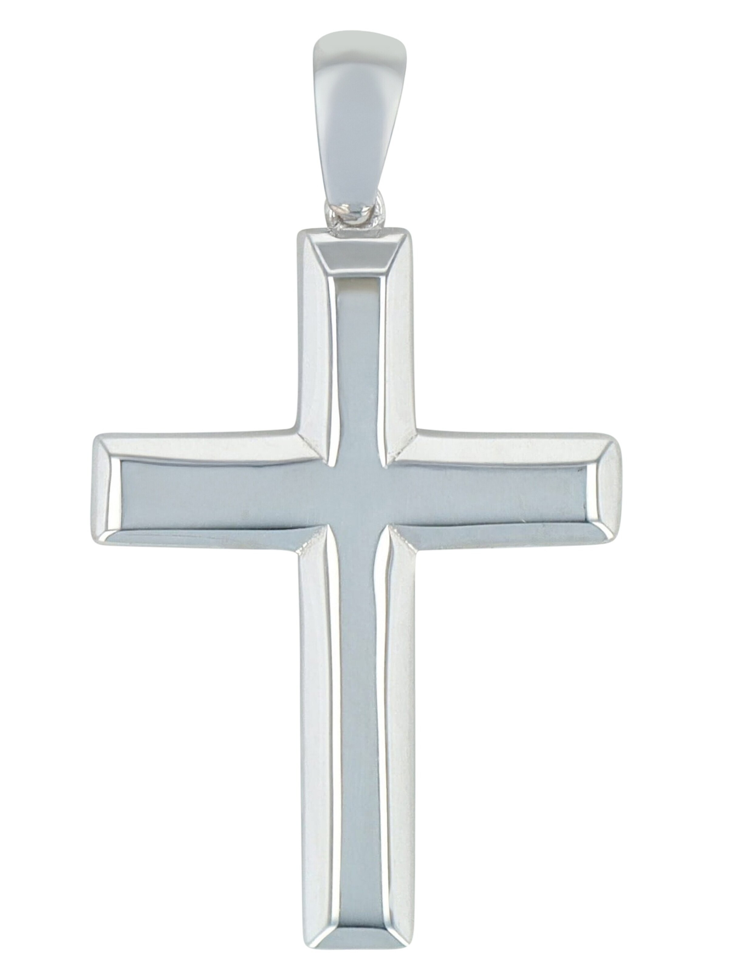Akzent Pendant '"Xanet" aus 925 Sterlingsilber, rhodiniert, langlebig' in Silver