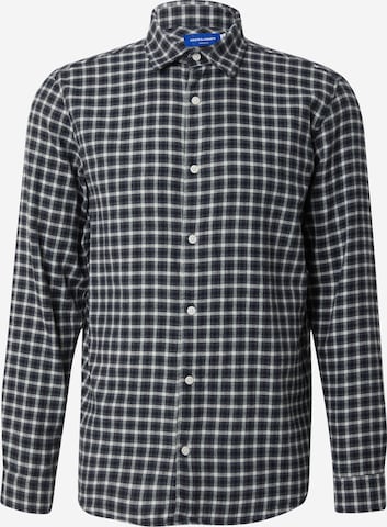 Cămașă 'JORJOSHUA' de la JACK & JONES pe verde: față