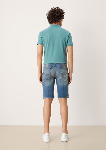 QS Regular Jeans in Blau