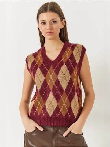 Pullover di Bianco Lucci in rosso