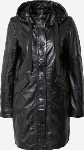 Gipsy Přechodný kabát 'Varya' – černá: přední strana