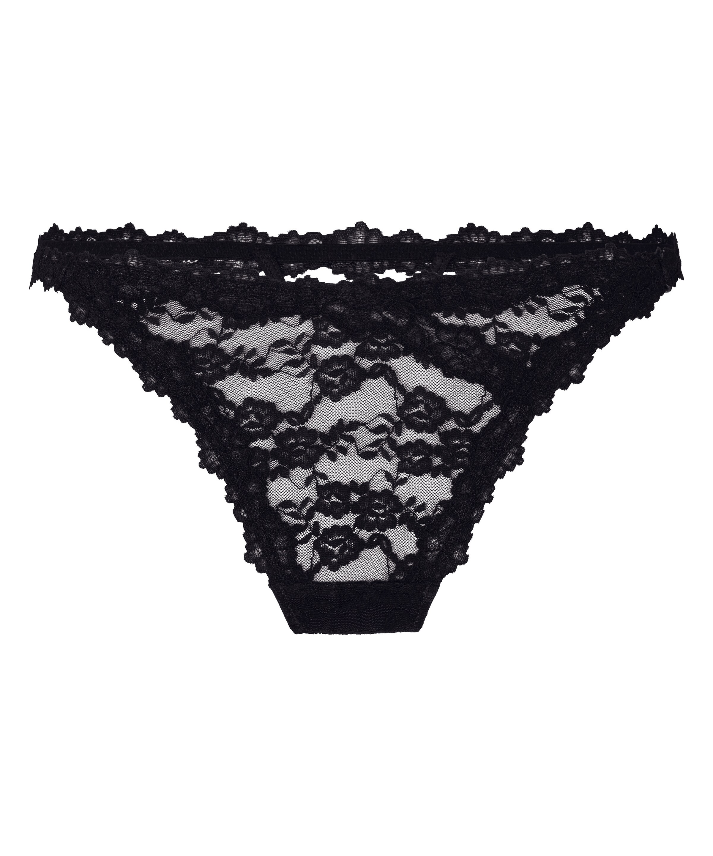 Hunkemöller String 'Aveline' in Schwarz: Vorderseite