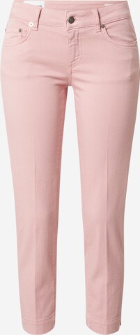 Dondup - Slimfit Calças de ganga em rosa: frente