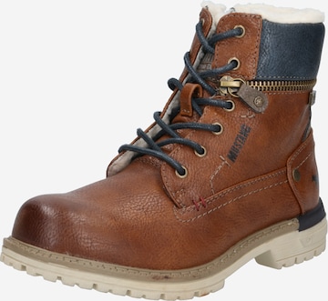 MUSTANG Boots in Brown: front