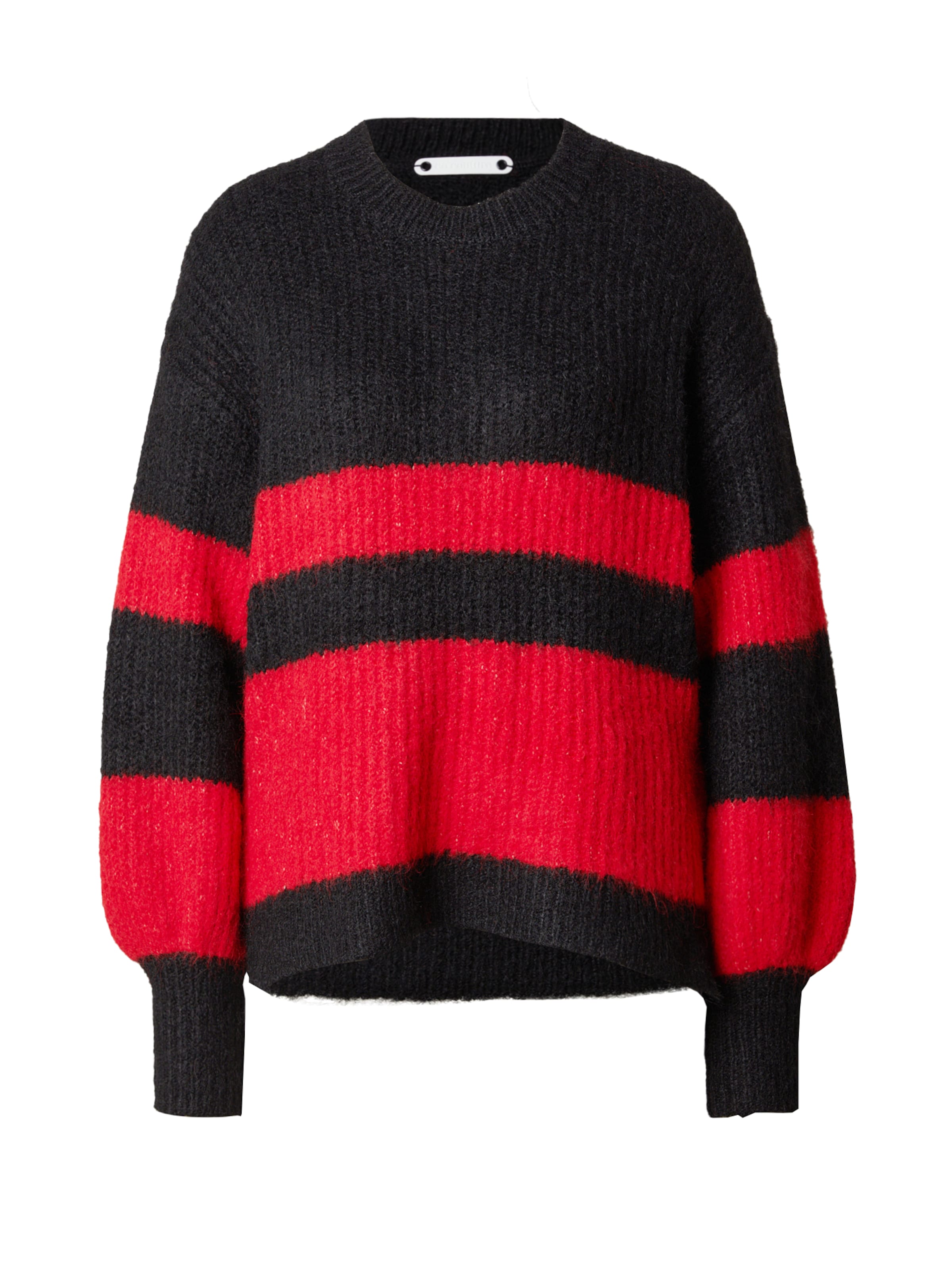 co'couture Sweter 'Coralie' w kolorze czarny: przód