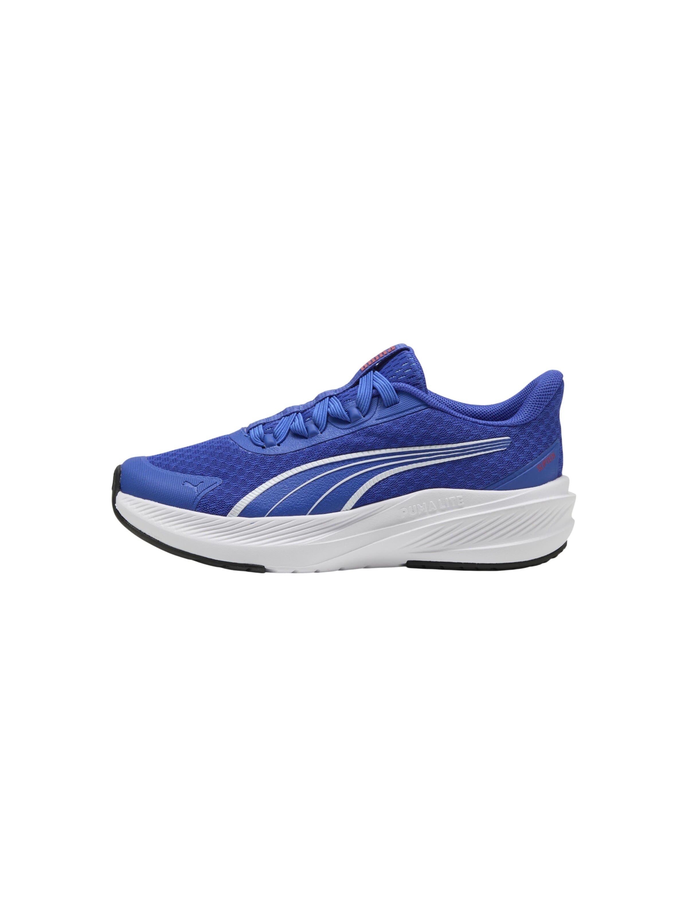 PUMA - Zapatillas deportivas 'Dasher Lite Sliptech PS – Low-Top-Sneaker mit Schnürung für Kinder' en azul: frente