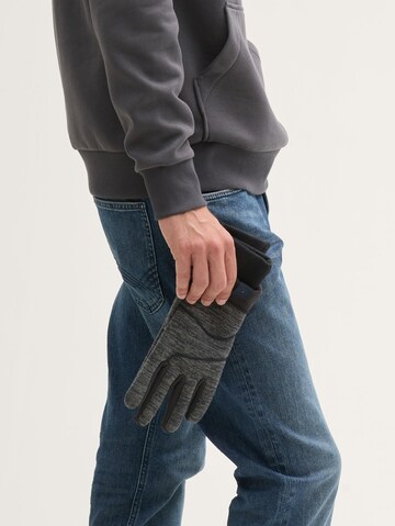 TOM TAILOR Vingerhandschoenen in Zwart