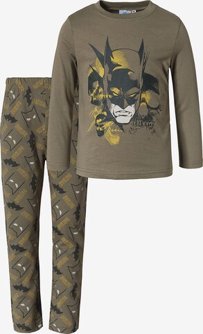 Batman Pajamas in Green: front