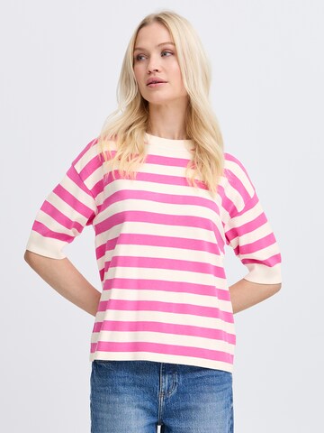 b.young Pullover 'BYMMORLA' in Pink: Vorderseite