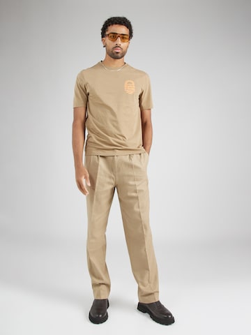 regular Pantaloni con piega frontale di SCOTCH & SODA in marrone