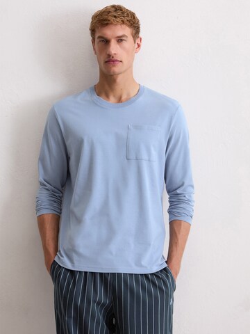 T-Shirt 'M-Line' Marc O'Polo en bleu : devant