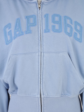 Gap Petite Sweatjakke '1969' i blå