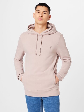 AllSaints Sweatshirt 'RAVEN' in Pink: front