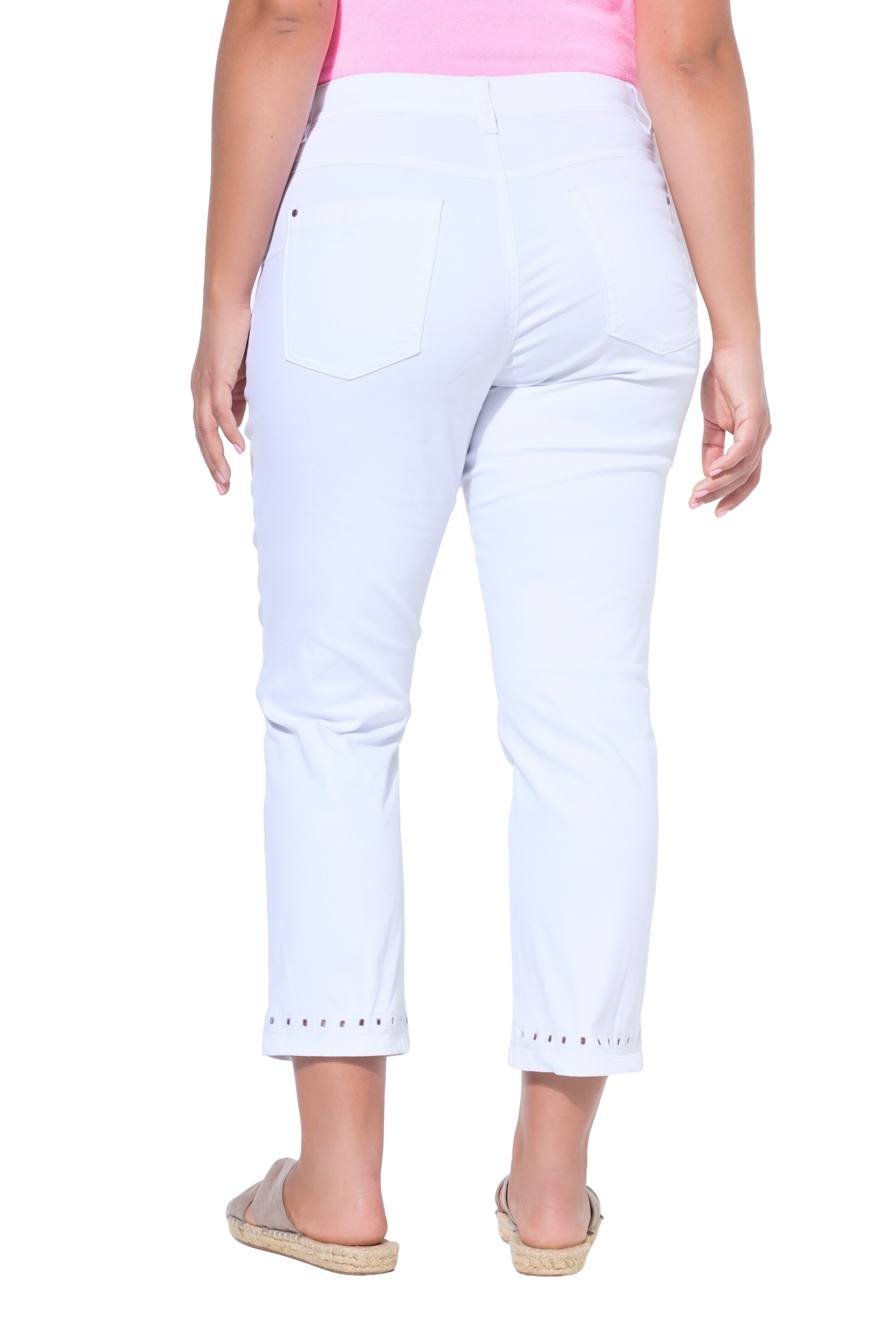 LAURASØN Regular Jeans in Weiß