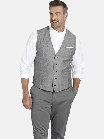 Charles Colby Suit Vest ' Duke Daniel ' in Black: front