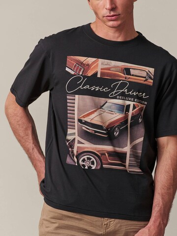 T-Shirt 'Driver' Deeluxe en gris