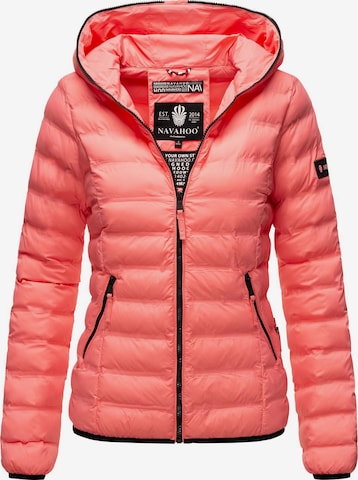 NAVAHOO Between-Season Jacket 'Neevia' in Orange: front