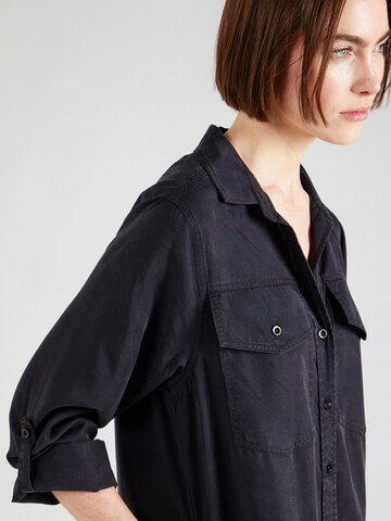 True Religion Sukienka koszulowa w kolorze czarny