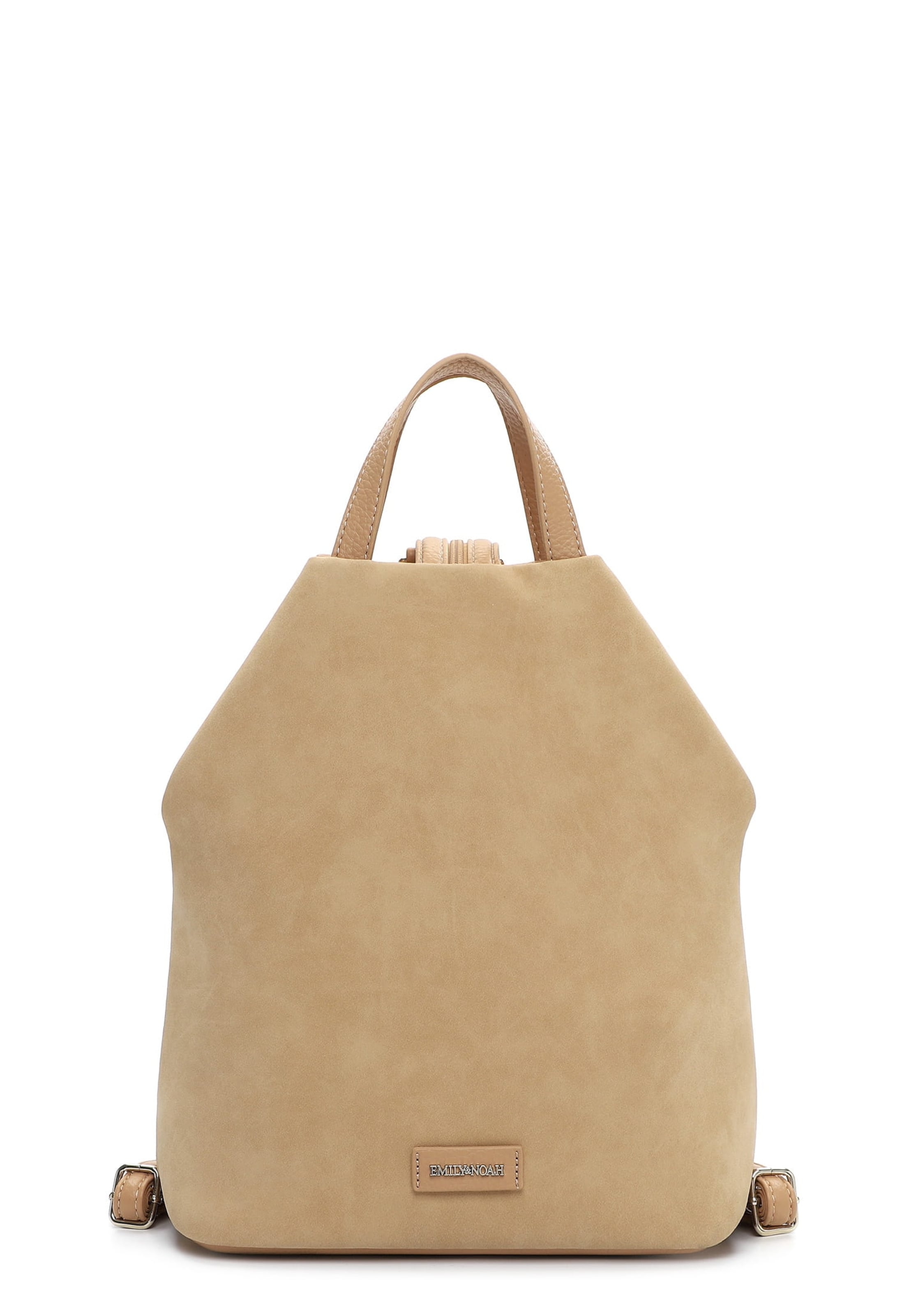 Sac à dos 'Jeanna' Emily & Noah en beige : devant