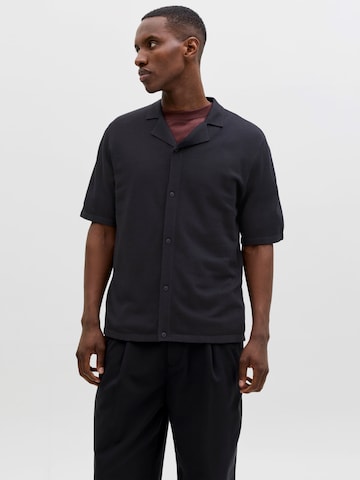 Giacchetta 'JJCHRIS' di JACK & JONES in nero: frontale