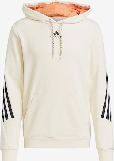 ADIDAS PERFORMANCE Sweat de sport en crème / noir, Vue avec produit
