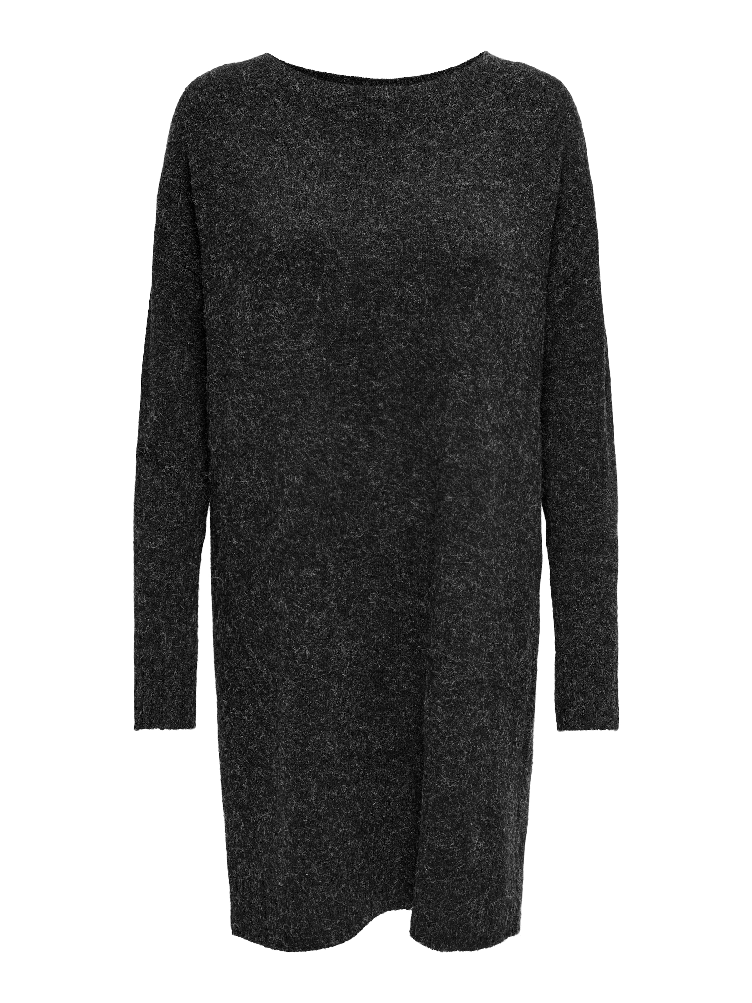 Robes en maille ' ONLRica' ONLY en noir : devant