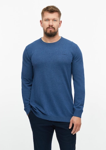 Pull-over s.Oliver en bleu : devant