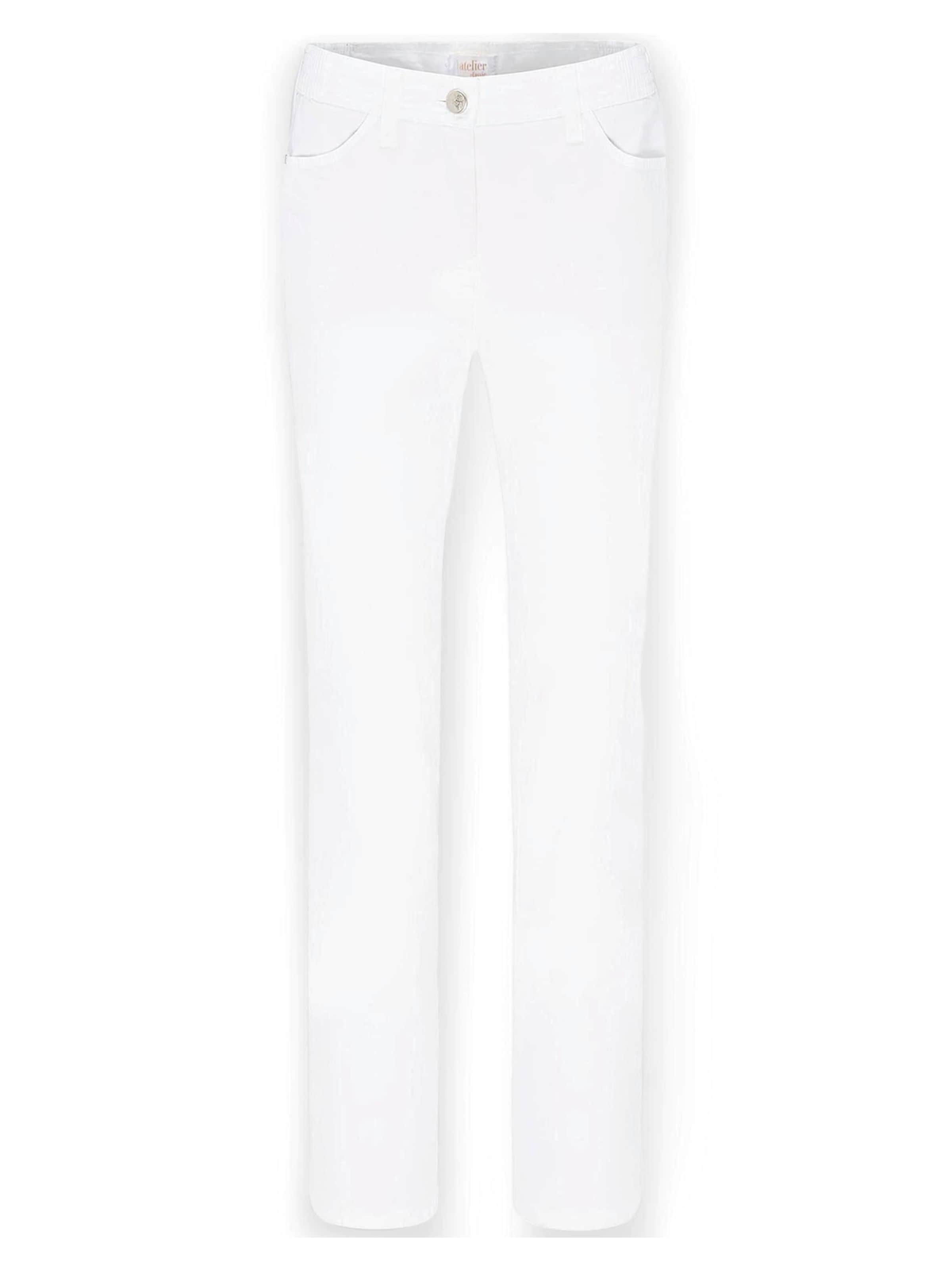 Regular Jean 'Carla' Goldner en blanc : devant