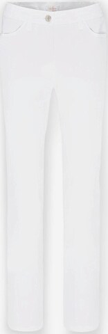 Goldner Regular Jeans 'Carla' in White: front