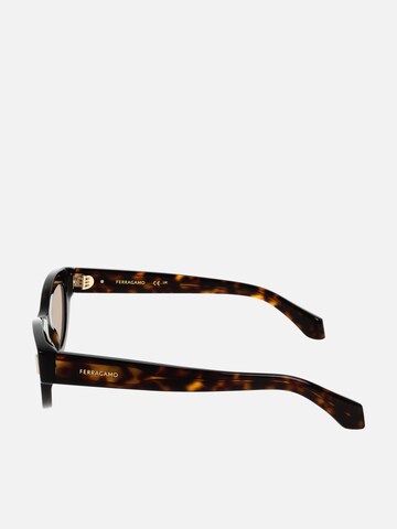 FERRAGAMO Sunglasses in Brown