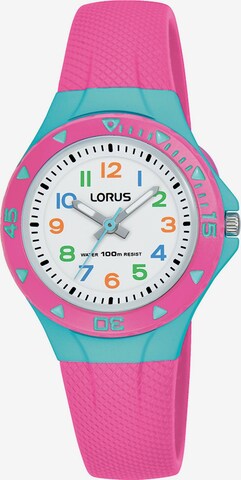 LORUS Watch in Pink: front