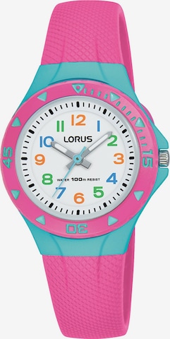 LORUS Watch in Pink: front