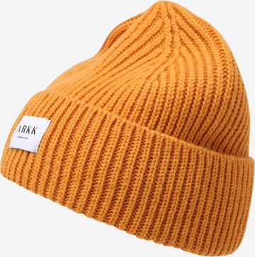 ARKK Copenhagen Beanie in Yellow: front