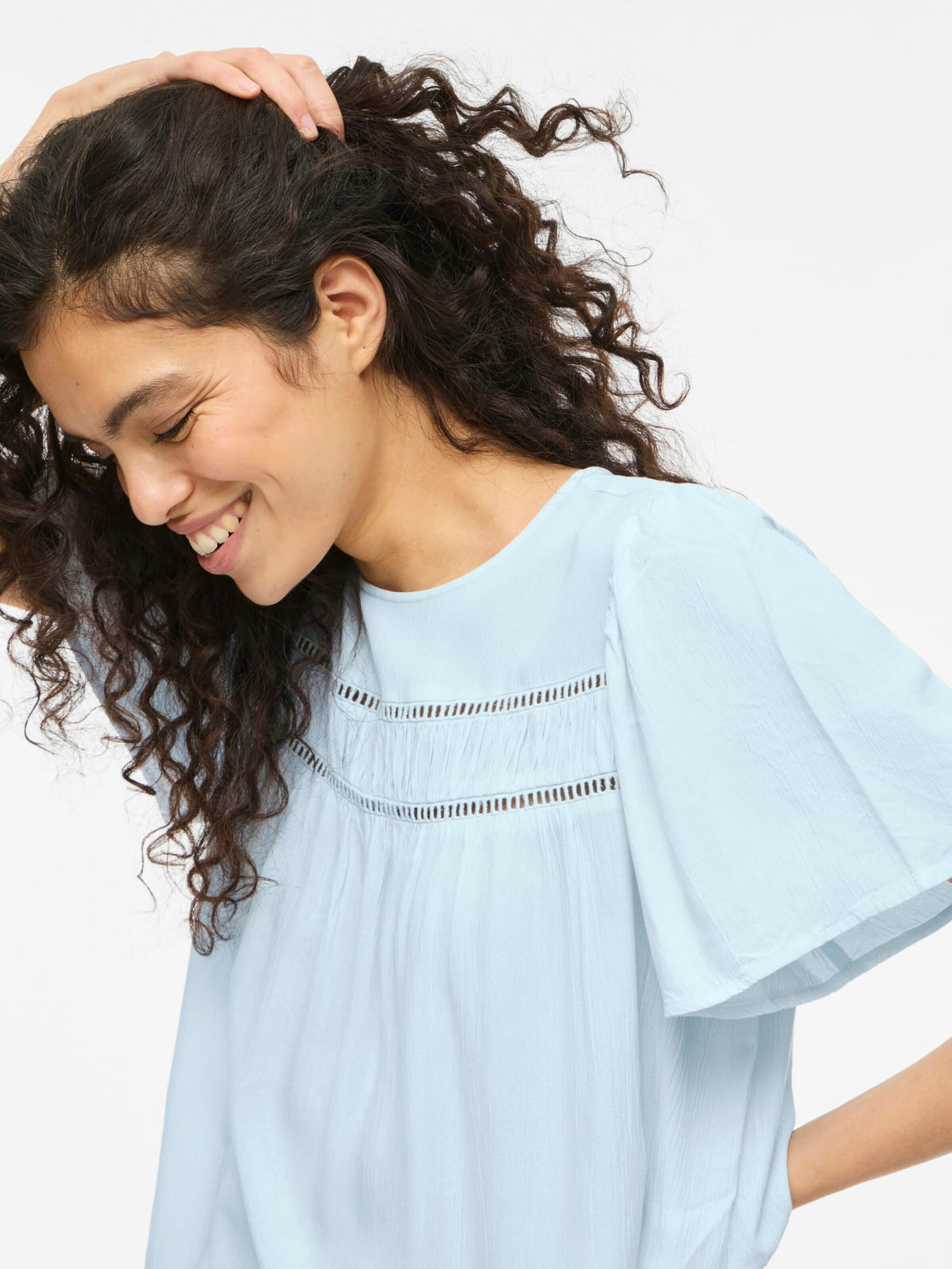 VILA Top 'Cody' in Blauw