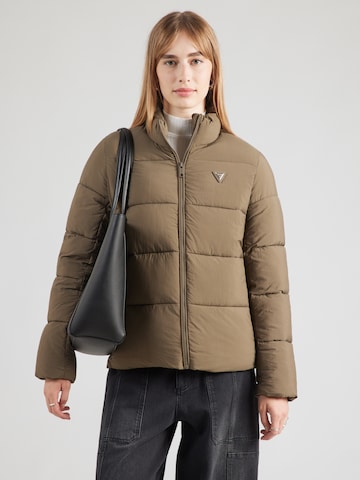 GUESS Jacke in Braun: Vorderseite