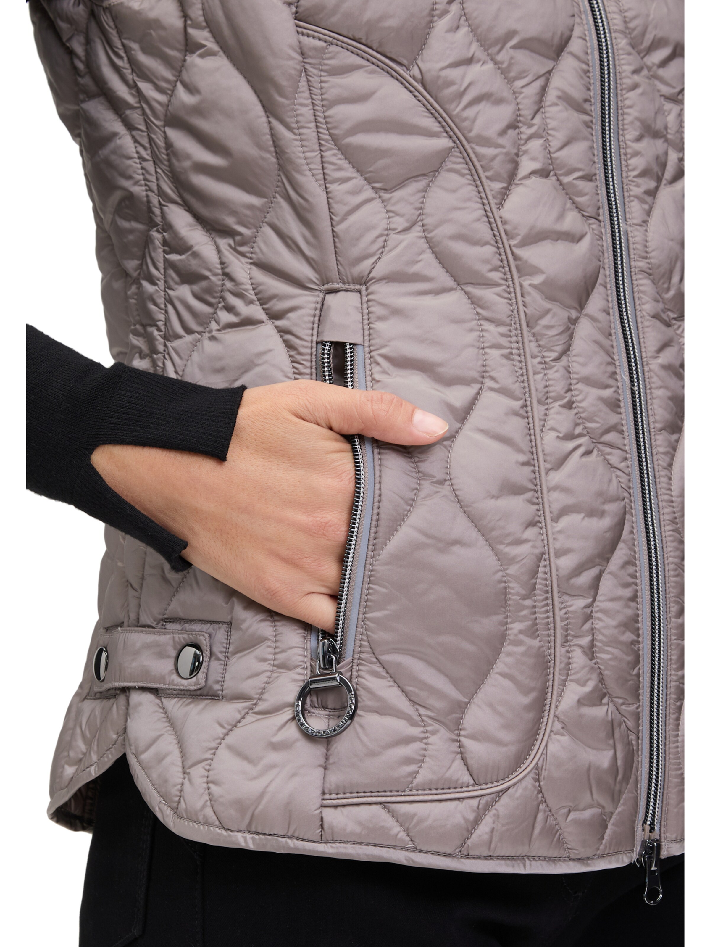 Betty Barclay Vest in Grey