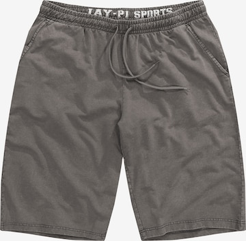 JAY-PI Loose fit Pants in Grey: front