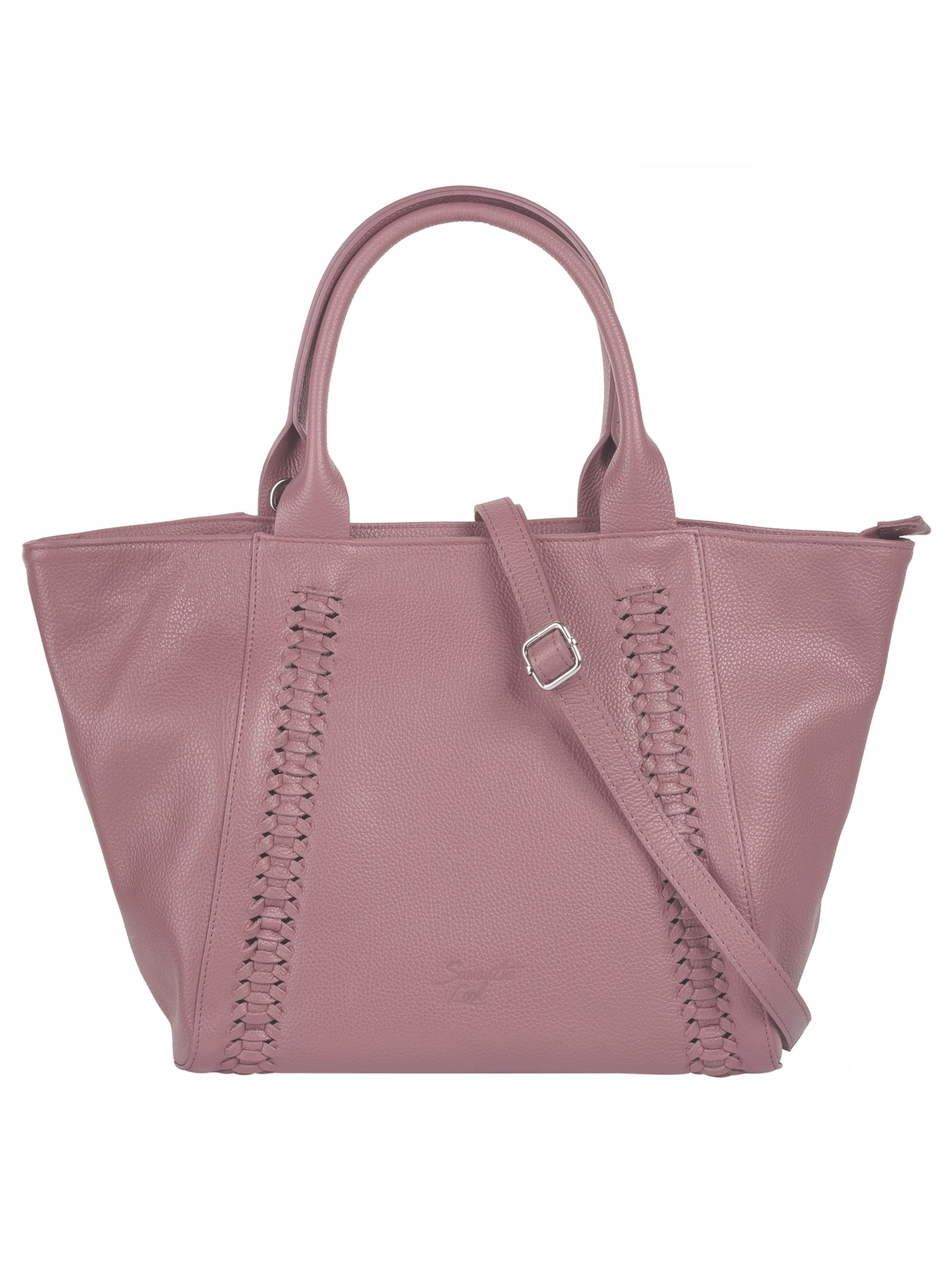 Cabas Samantha Look en violet : devant