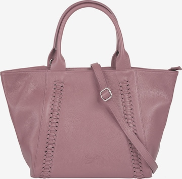 Cabas Samantha Look en violet : devant