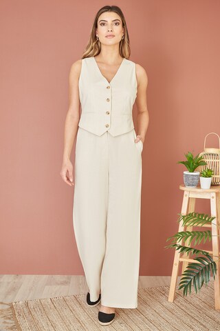 Yumi Weste in Beige