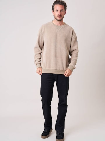 Sweat-shirt Deeluxe en beige